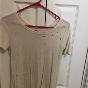 Distressed tshirt